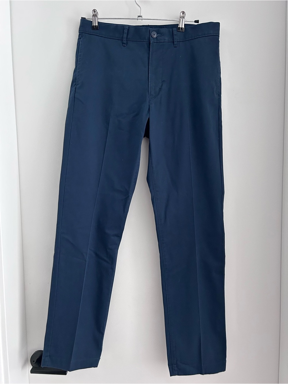 14th & Union Navy Blue Regular Fit Dress Pant